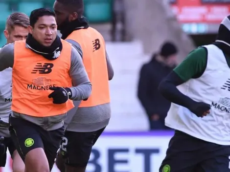 Izaguirre repitió como titular en caída de Celtic