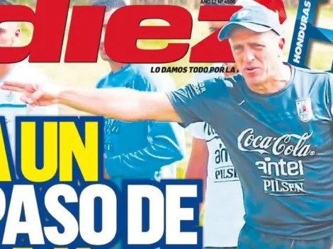 Prensa catracha resalta a uruguayo como mejor opción para la H