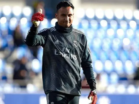 Portero del Betis elogia y se alegra por regreso de Keylor