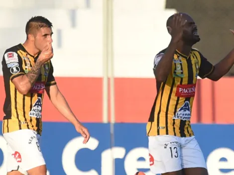 Adolfo Machado hizo gol en la Libertadores