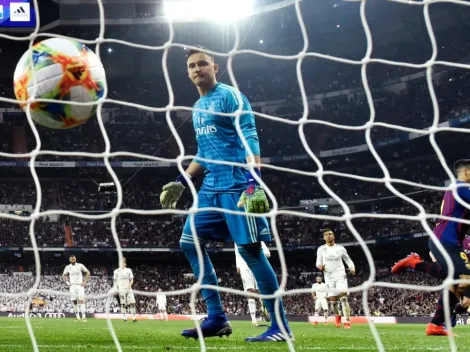 ¿Fue su último clásico? Keylor Navas quedó fuera de la Copa del Rey en un partido gris