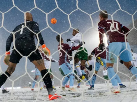 ¡Congelados! Ticos y un cuscatleco disputaron el partido más frío de la historia de la MLS