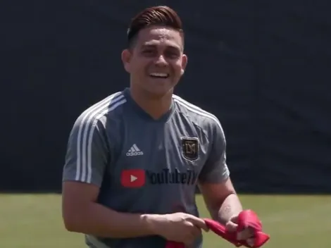 Fito Zelaya dice adiós a la lesión y se alista para debutar con LAFC