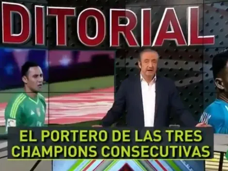 Corta pero sentida despedida a Keylor Navas, del director de El Chiringuito