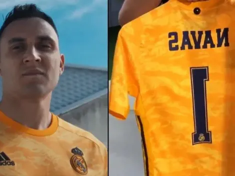 A la venta: la nueva camiseta del Real Madrid con el dorsal de Keylor Navas