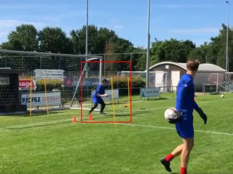 Así se entrena Nicholas Hagen con el KV Kortrijk