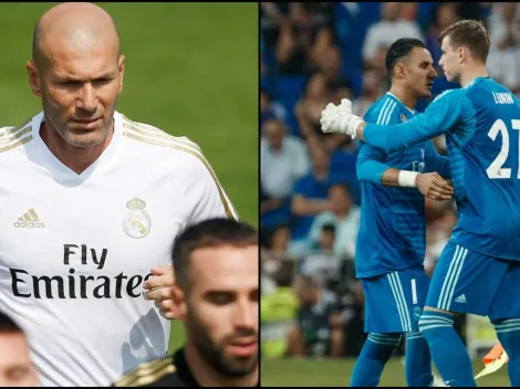 Keylor contra Lunin, entre los "castings" de Zidane