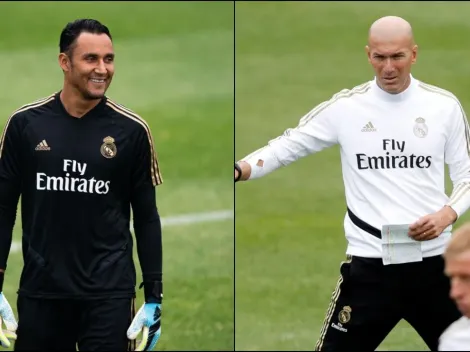 Keylor Navas le cambia los planes a Zidane