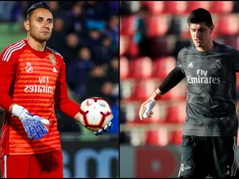 Keylor Navas, al acecho de Courtois