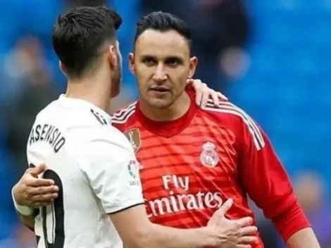 Keylor se une a solidaridad del mundo fútbol por su compañero Marco Asensio