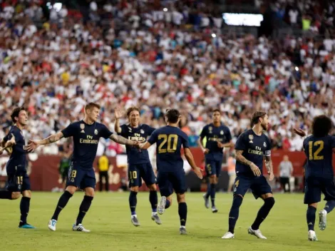 El 11 titular de Real Madrid para enfrentar al Atlético