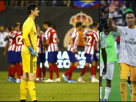 Lluvia de críticas para Courtois tras goleada ante el Atlético