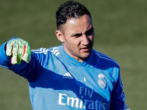 Keylor Navas: “de vuelta en Valdebebas” junto a un gran amigo