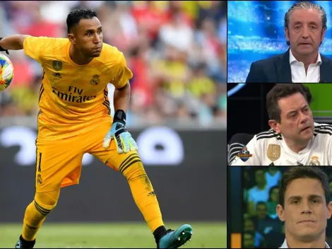 Periodistas del Chiringuito se rinden ante Keylor Navas