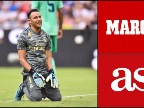 Así calificaron a Keylor Navas los diarios en España