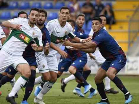 Oscar Duarte hizo su debut con el Levante de España