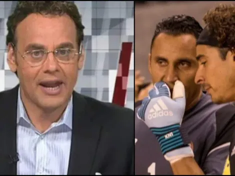 ¡Se calentó el partido! David Faitelson dio su opinión sobre el debate "Keylor vs Ochoa"