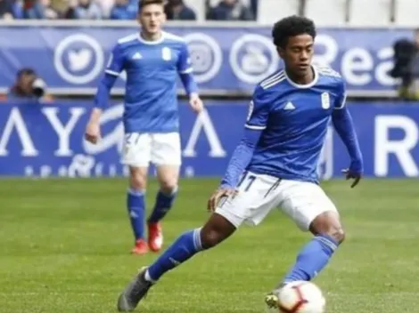 Yoel Bárcenas vio sus primeros minutos en empate de Real Oviedo