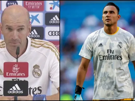 Se terminó el amor: Zidane reconoce que Keylor se va