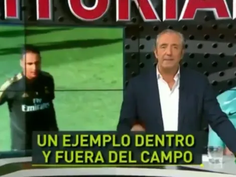 Josep Pedrerol le rinde un último homenaje a Keylor Navas