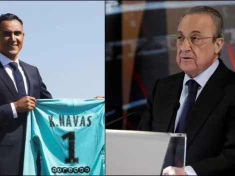 Keylor Navas le rompió un "maleficio" a Florentino Pérez