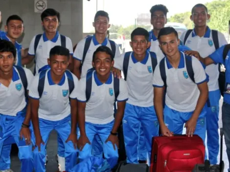 Guatemala sub 17 ya está en Europa para jugar torneo internacional