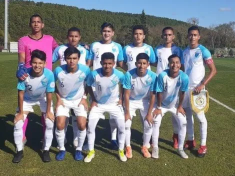 Guatemala Sub 17 cayó goleada en su debut europeo