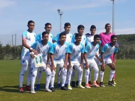 Sub 17 de Guatemala vuelve a perder por goleada