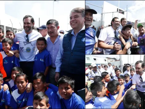 Carlos Ruiz abrió escuela de fútbol con metodología europea