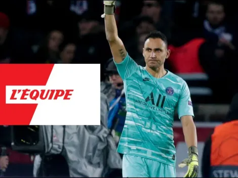 Diario L'Equipe se deshace en elogios para Keylor Navas después de juego ante Brujas