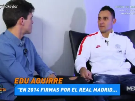 Keylor Navas: "Cuando le dije que sí al Madrid, yo ni sabía mi contrato"