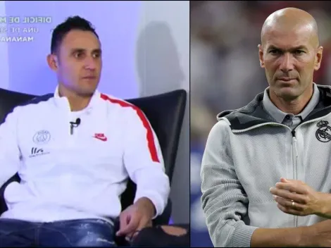 Keylor Navas sobre Zidane "Hay cosas que no sé por qué pasan"