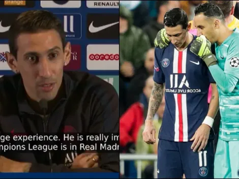 Lo adora: Ángel Di María contó por qué admira tanto a Keylor Navas