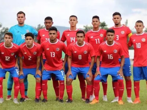 La sub 20 de Costa Rica tiene nuevo entrenador