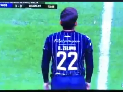 Fito Zelaya debutó con Celaya en el fútbol mexicano