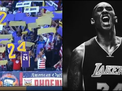 En el EUA - Costa Rica también se homenajeó a Kobe Bryant