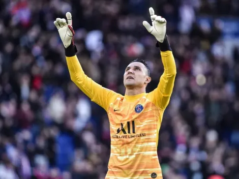 PSG destaca la figura de Keylor Navas en Twitter