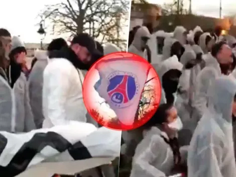 ¡Locura! A pesar del Coronavirus, así recibieron los hinchas al PSG