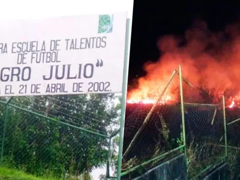 Se incendió la Escuela de Talentos de Fenifut