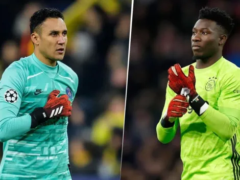 El PSG encuentra en André Onana, arquero del Ajax, el suplente de Keylor Navas