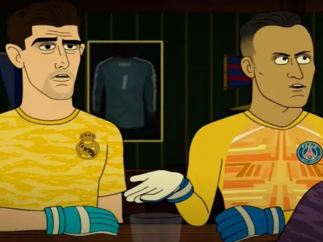 ¡Para morirse de risa! La versión animada de Keylor en una serie sobre la Champions