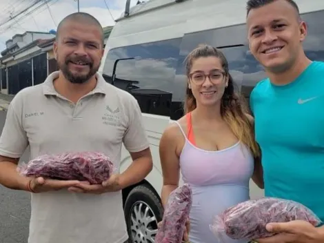 Futbolista nicaragüense que vende moras y fresas a domicilio para obtener ingresos adicionales durante cuarentena