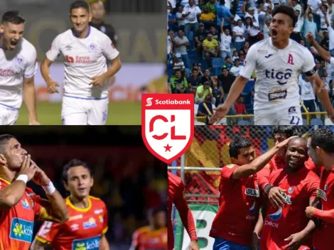 Los 13 equipos que están clasificados a la Liga Concacaf