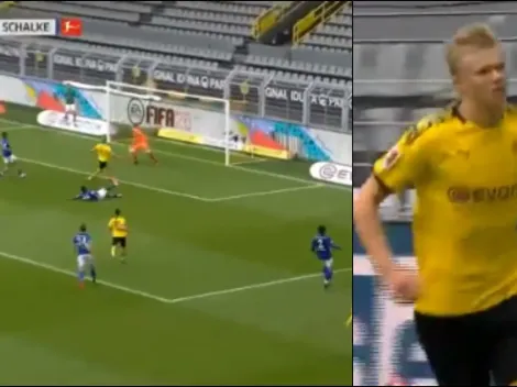 Y un día volvió el grito de gol: Erling Haaland puso el 1-0 para el Dortmund