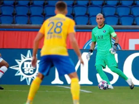 Keylor Navas fue capitán del Paris Saint Germain por primera vez