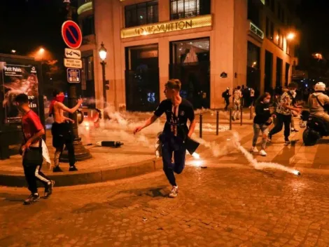 Aficionados del PSG destrozan París tras perder la final