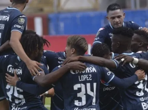 Motagua goleó a Platense y pone un pie en las semifinales