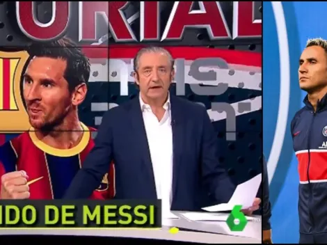 Polémica: el dardo de Pedrerol a Messi por haber votado por Keylor Navas