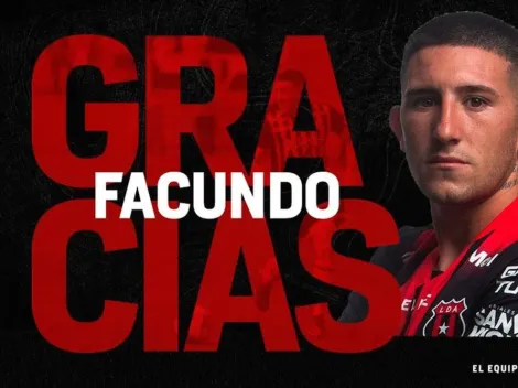 Alajuelense se despide de Facundo Zabala y aficionados lo lamentan en las redes