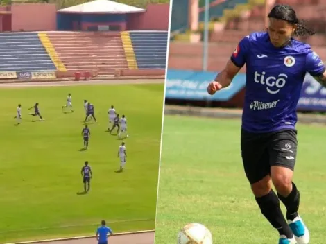 Asistencia y golazo para Gullit en amistoso con FAS